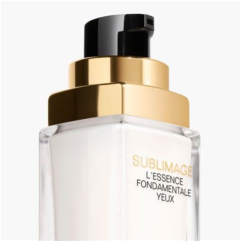 chanel sublimage l essence fondamentale|sublimage l'essence fondamentale yeux.